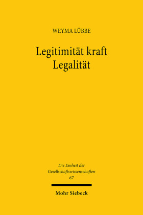 Legitimität kraft Legalität