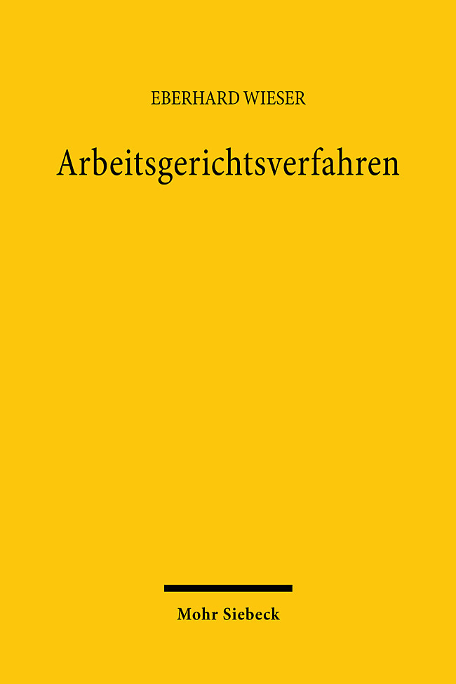 Arbeitsgerichtsverfahren main product photo