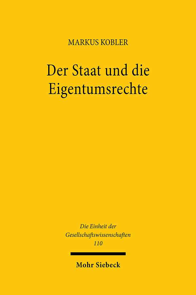 Der Staat und die Eigentumsrechte main product photo
