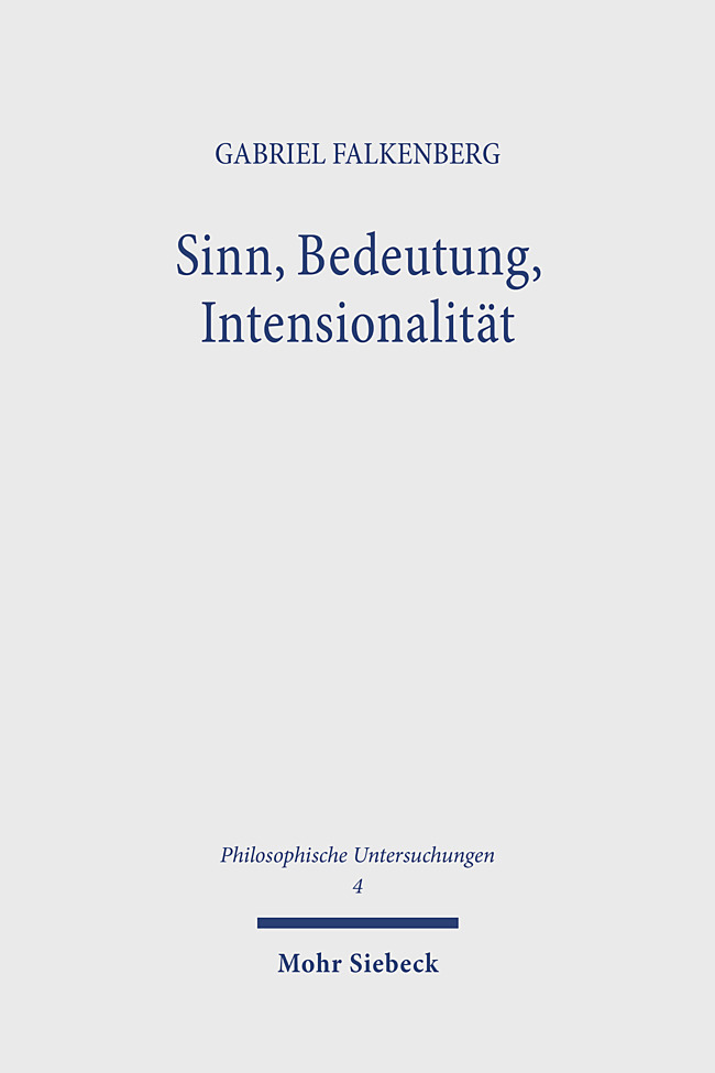 Sinn, Bedeutung, Intensionalität main product photo