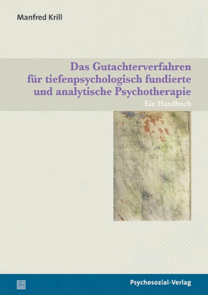 Das Gutachterverfahren für tiefenpsychologisch fundierte und analytische Psychotherapie main product photo