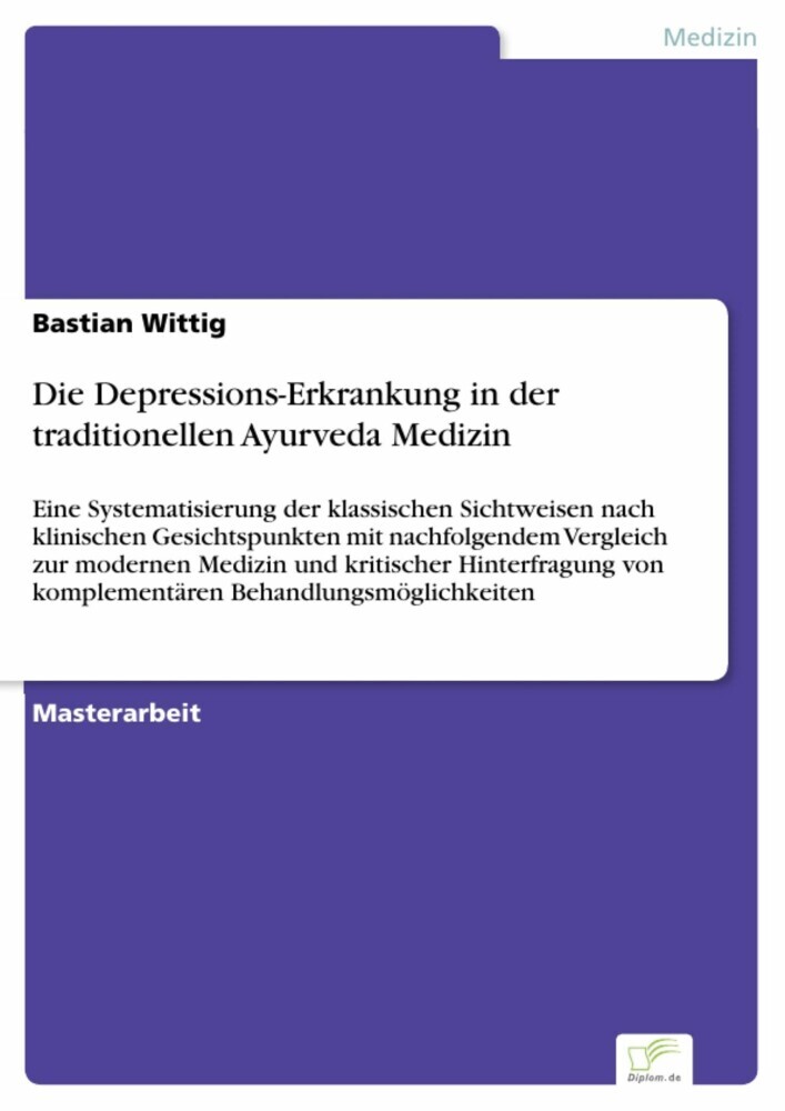 Die Depressions-Erkrankung in der traditionellen Ayurveda Medizin main product photo