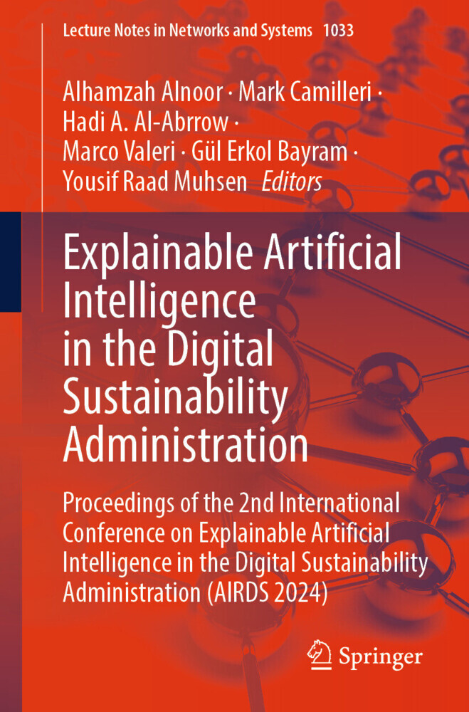 Explainable Artificial Intelligence in the Digital Sustainability Administration main product photo