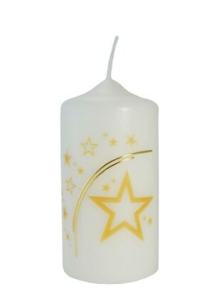 Sterne mit Wachsauflage
