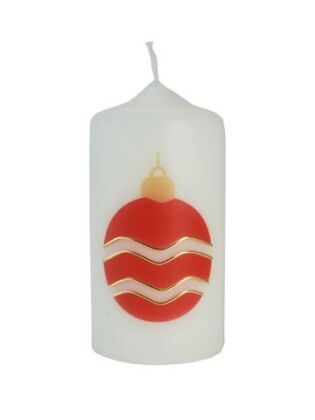 Christbaumkugel mit Wachsauflage