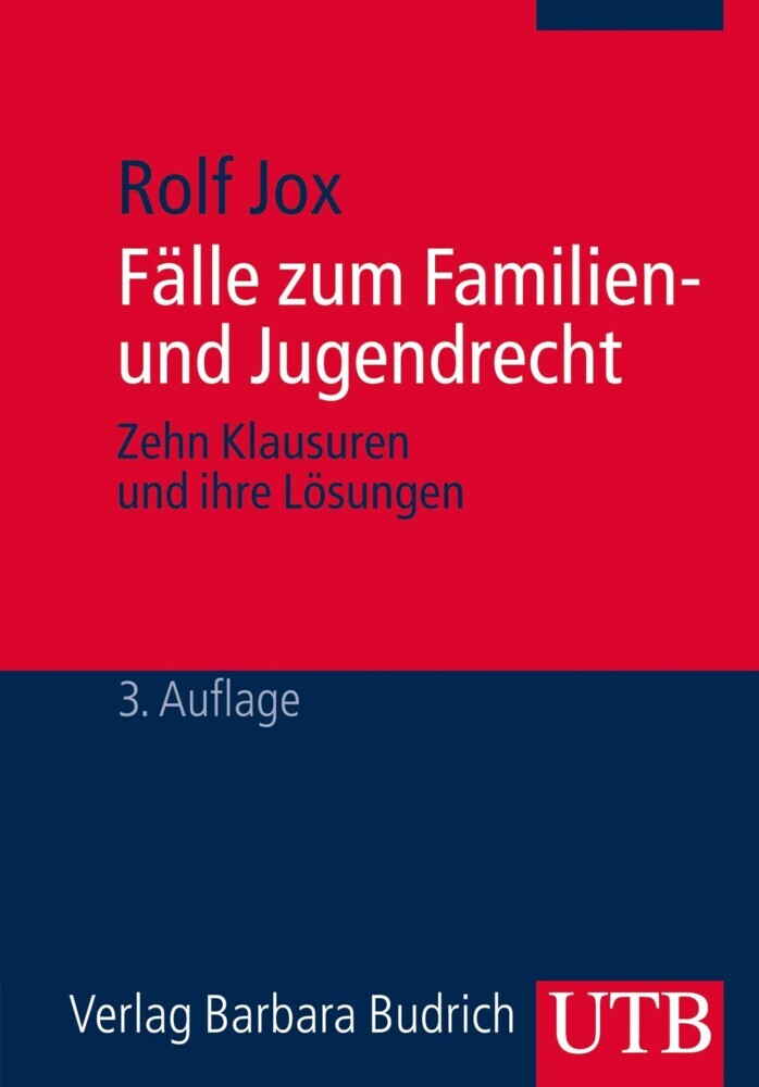 Fälle zum Familien- und Jugendrecht main product photo
