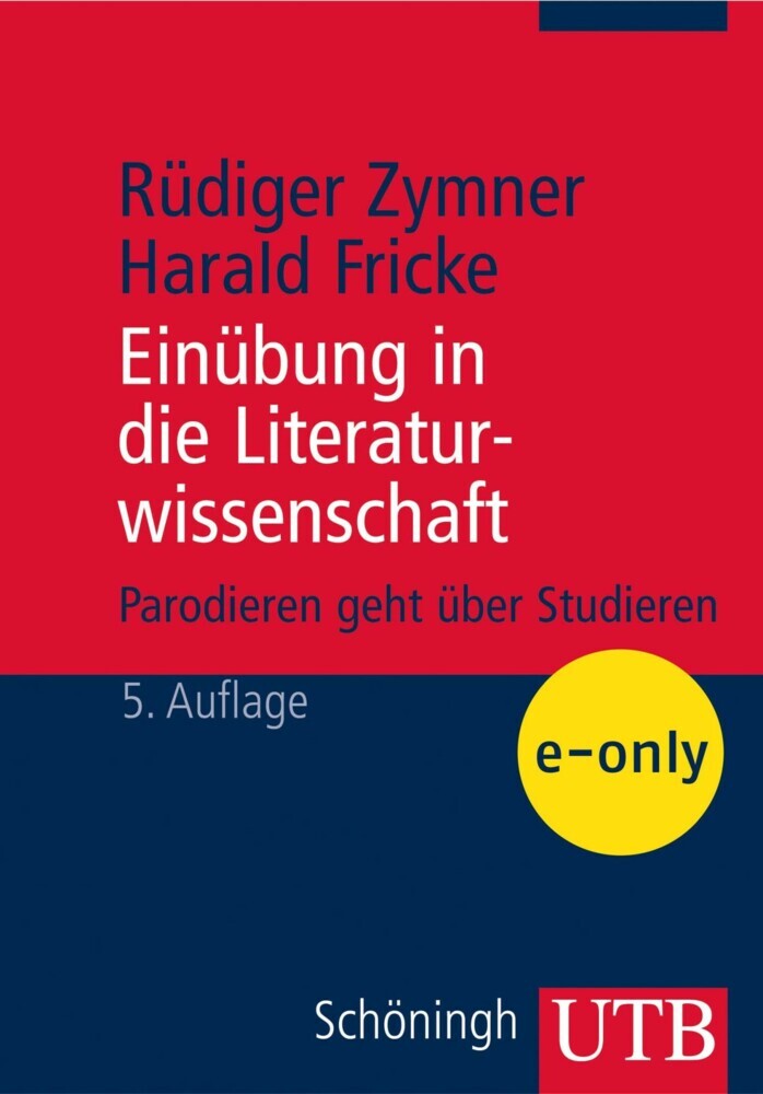 Einübung in die Literaturwissenschaft main product photo
