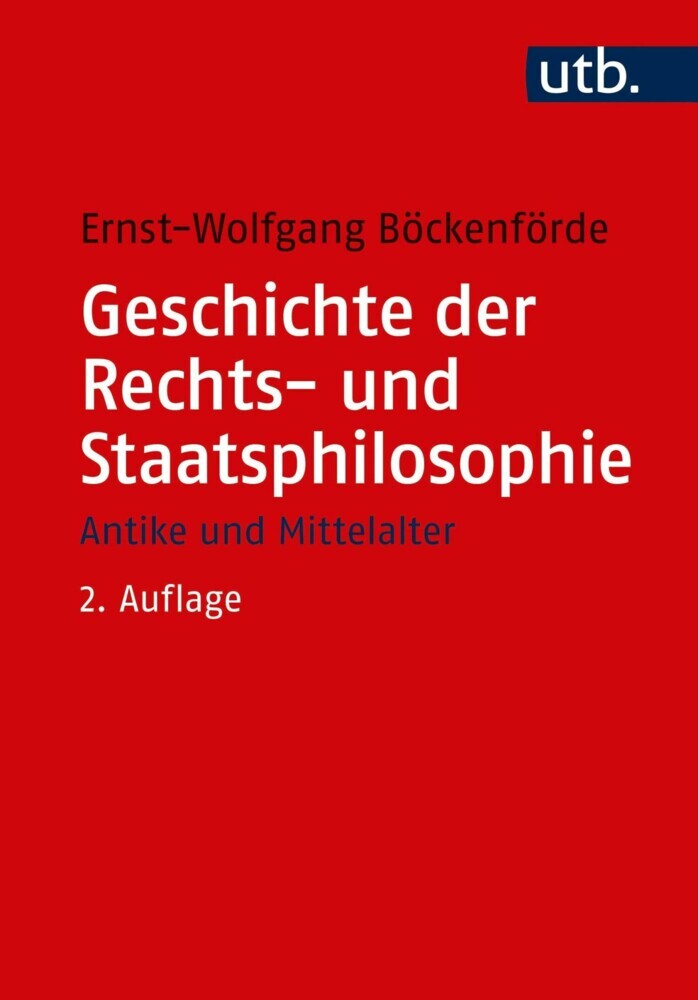 Geschichte der Rechts- und Staatsphilosophie main product photo