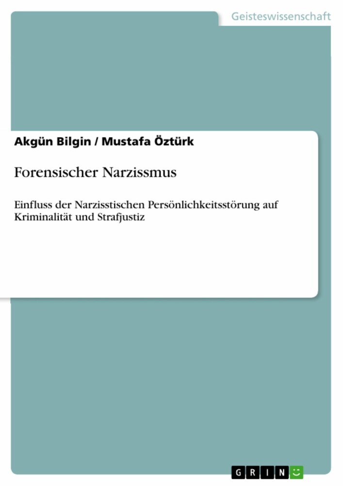 Forensischer Narzissmus main product photo