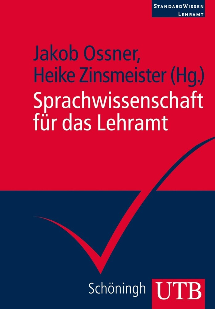 Sprachwissenschaft für das Lehramt main product photo