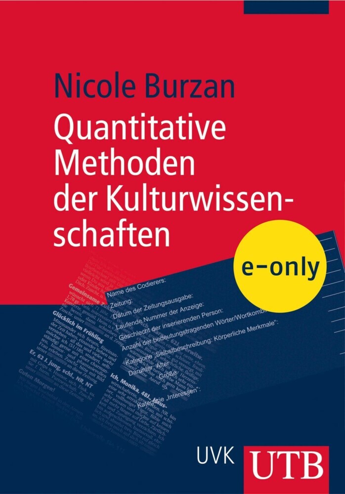 Quantitative Methoden der Kulturwissenschaften main product photo