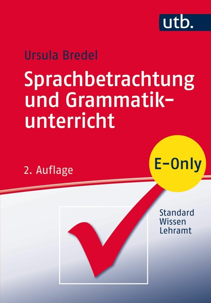 Sprachbetrachtung und Grammatikunterricht main product photo