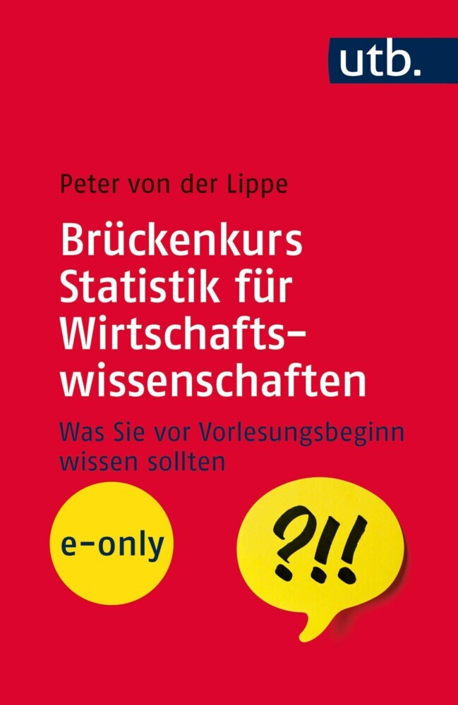 Brückenkurs Statistik für Wirtschaftswissenschaften main product photo