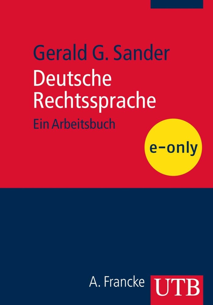 Deutsche Rechtssprache main product photo