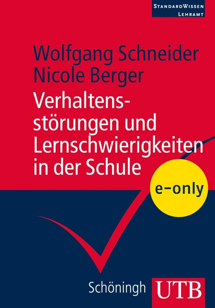Verhaltensstörungen und Lernschwierigkeiten in der Schule main product photo