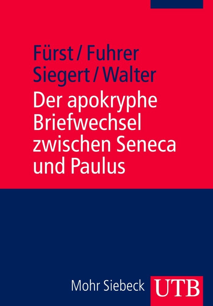 Der apokryphe Briefwechsel zwischen Seneca und Paulus main product photo