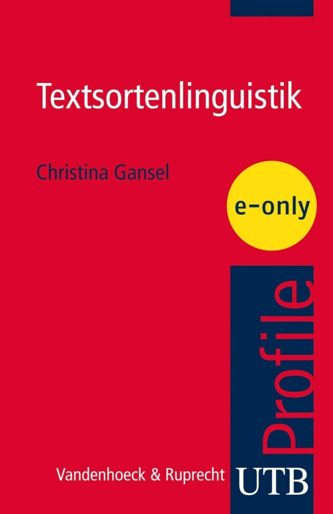 Textsortenlinguistik main product photo