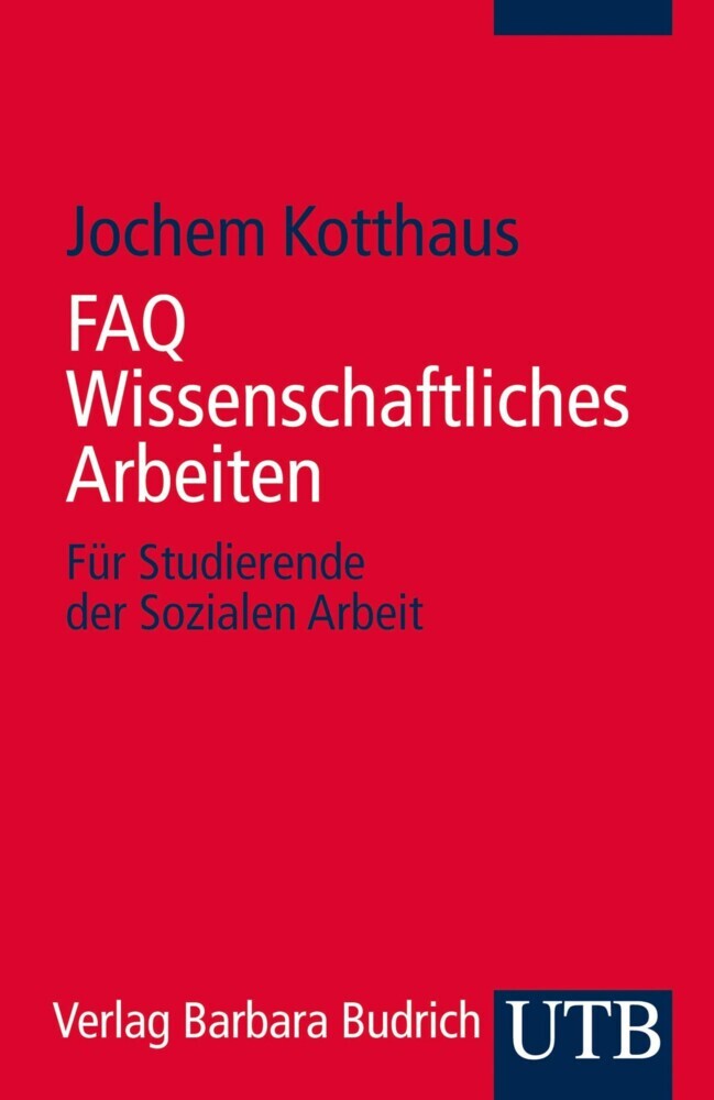 FAQ Wissenschaftliches Arbeiten main product photo