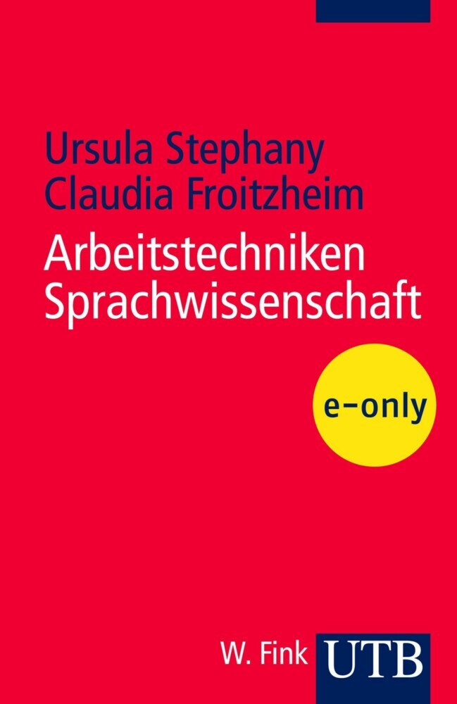 Arbeitstechniken Sprachwissenschaft main product photo