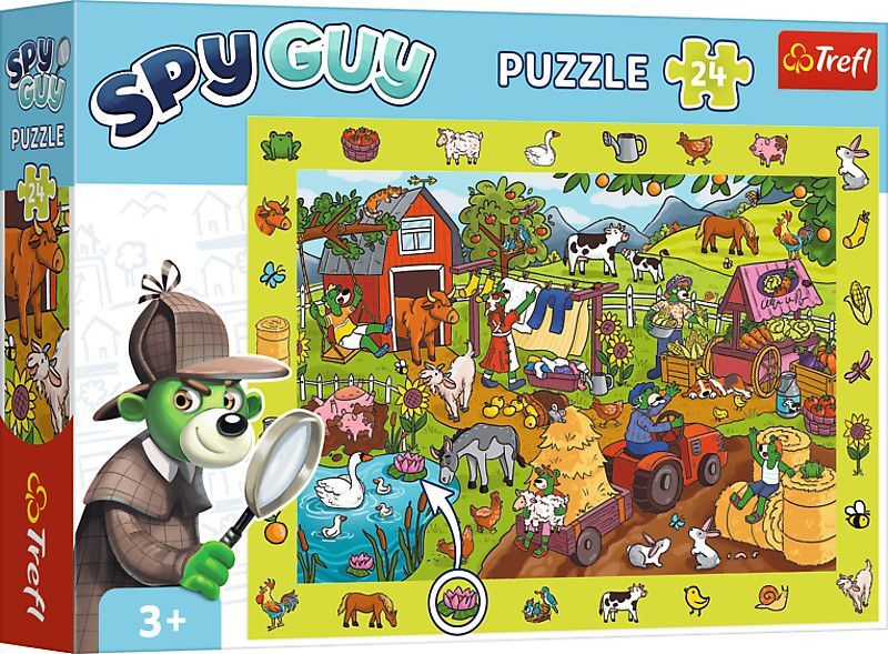 Observation / Beobachtungs Puzzle 24 - Spy Guy Farm main product photo