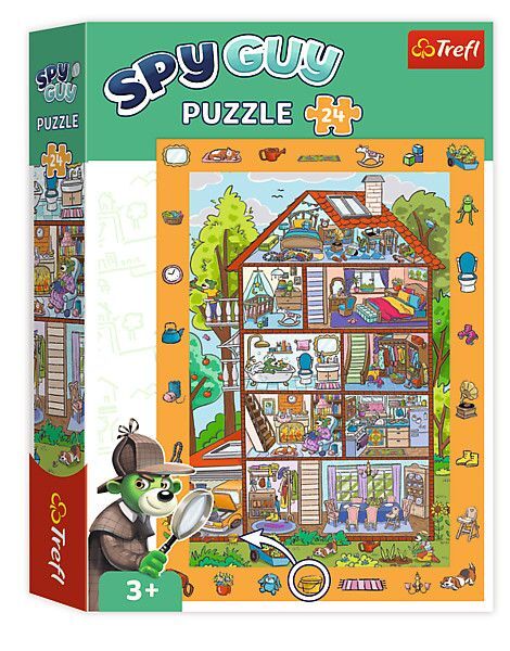 Observation / Beobachtungs Puzzle 24 - Spy Guy Zuhause main product photo