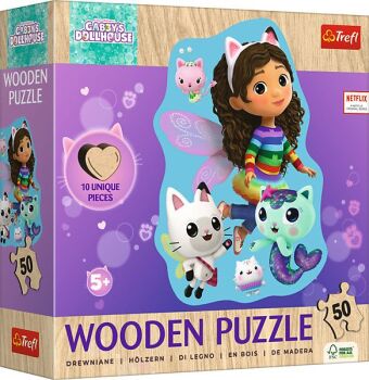 Holz Puzzle Junior 50 - Gabby's Dollhouse