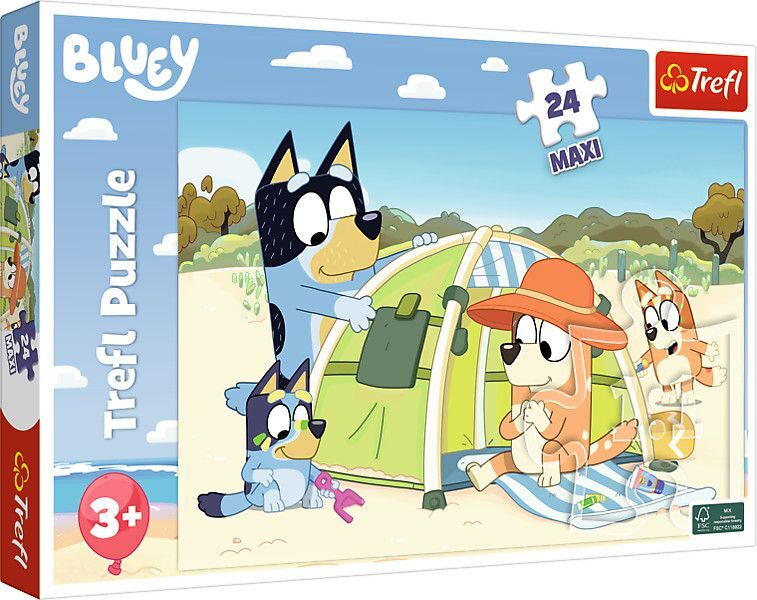 Maxi Puzzle 24 Teile - Bluey main product photo