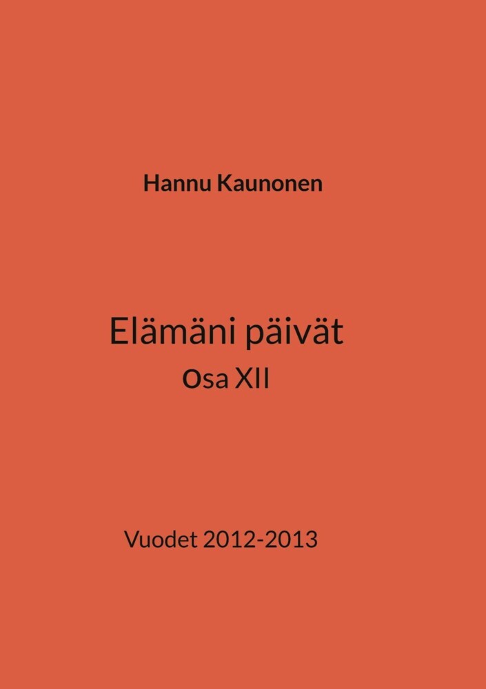 Elämäni päivät osa XII main product photo