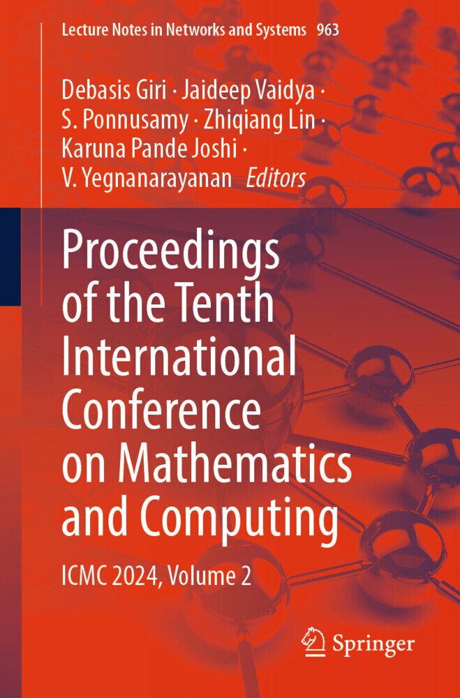 Proceedings of the Tenth International Conference on Mathematics and Computing main product photo