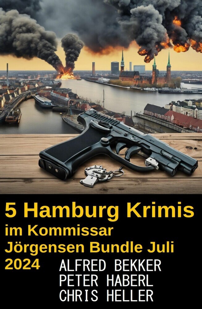 5 Hamburg Krimis im Kommissar Jörgensen Bundle Juli 2024 main product photo