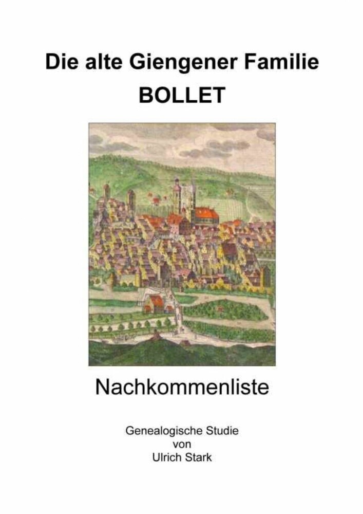 Die alte Giengener Familie BOLLET main product photo