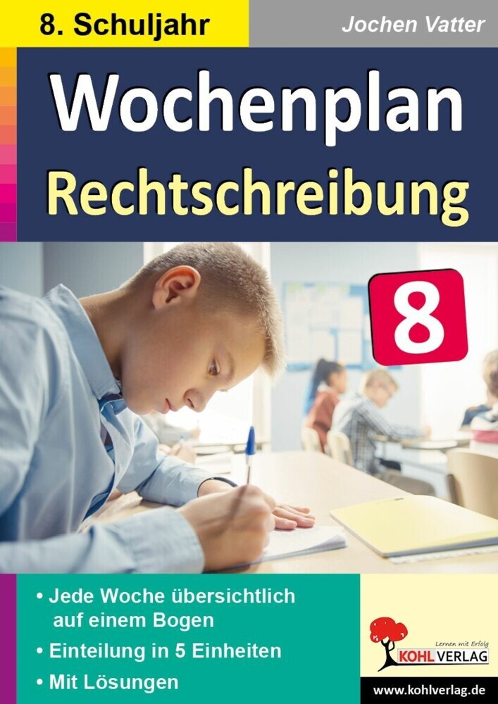 Wochenplan Rechtschreibung / Klasse 8 main product photo
