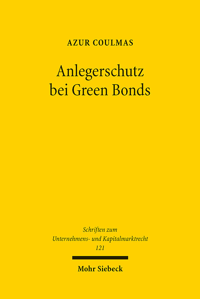 Anlegerschutz bei Green Bonds main product photo