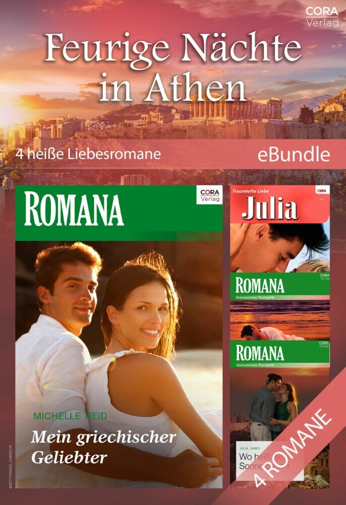 Feurige Nächte in Athen - 4 heiße Liebesromane main product photo