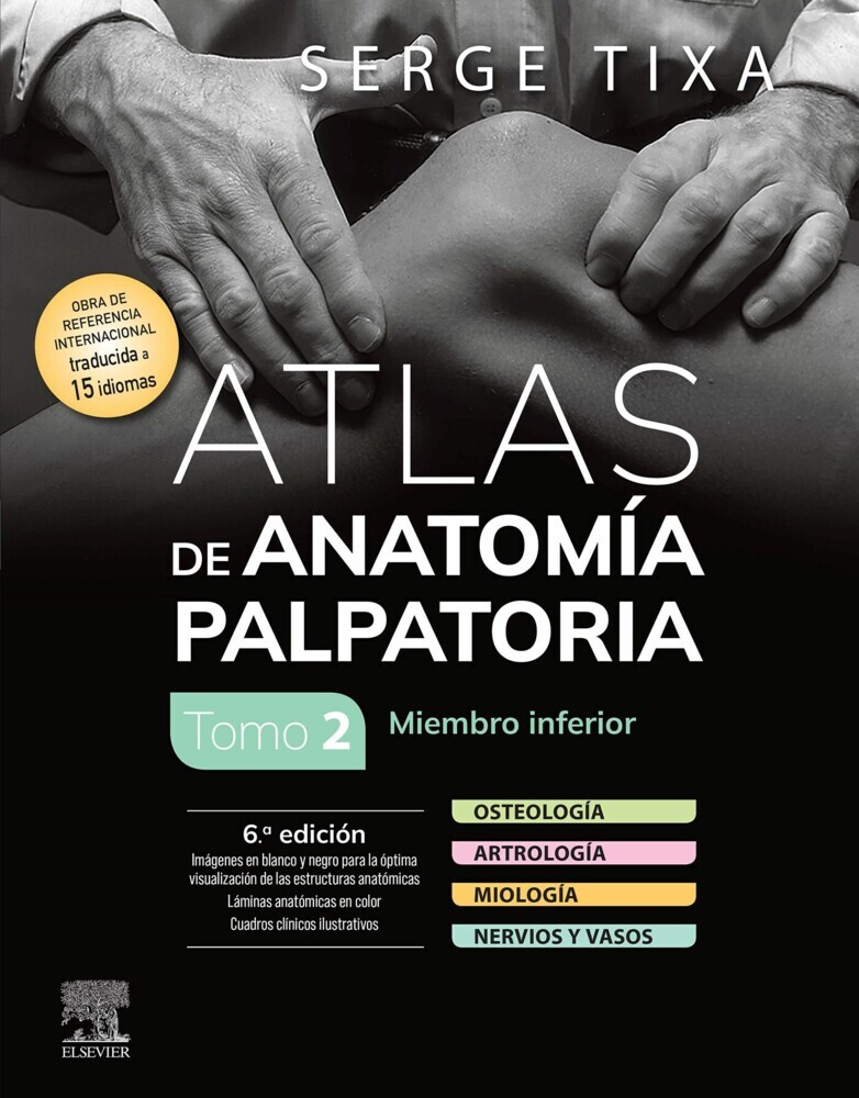 Atlas de anatomía palpatoria. Tomo 2. Miembro inferior main product photo