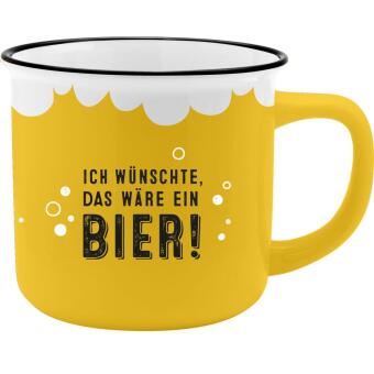 Becher Motiv "Bier", 35 cl