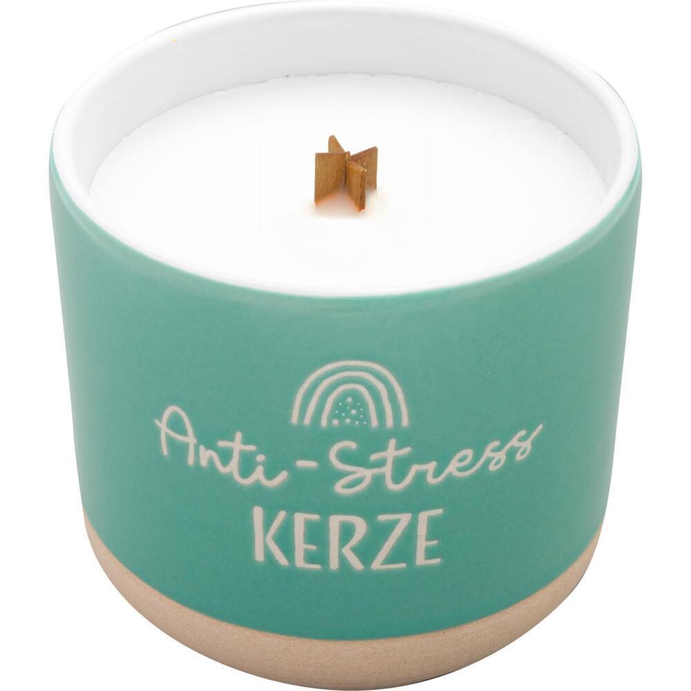 Kerze mit Gravur "Stress" main product photo