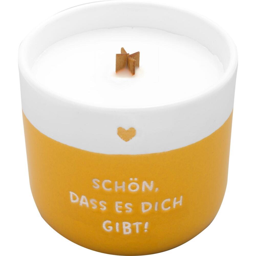 Kerze mit Gravur "Schön" main product photo