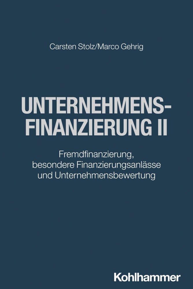Unternehmensfinanzierung II main product photo