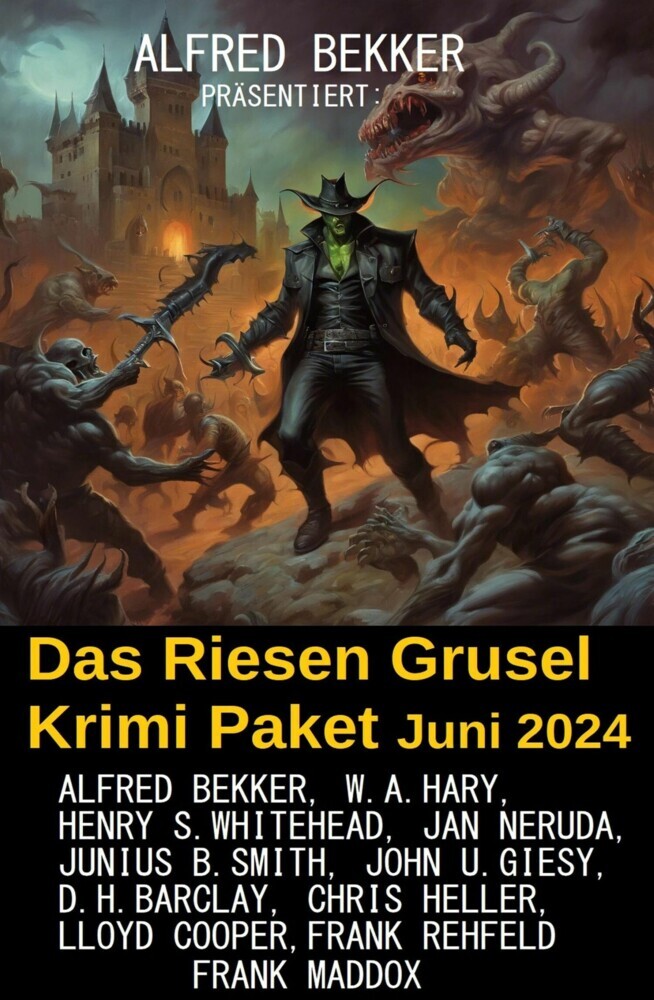 Das Riesen Grusel Krimi Paket Juni 2024 main product photo