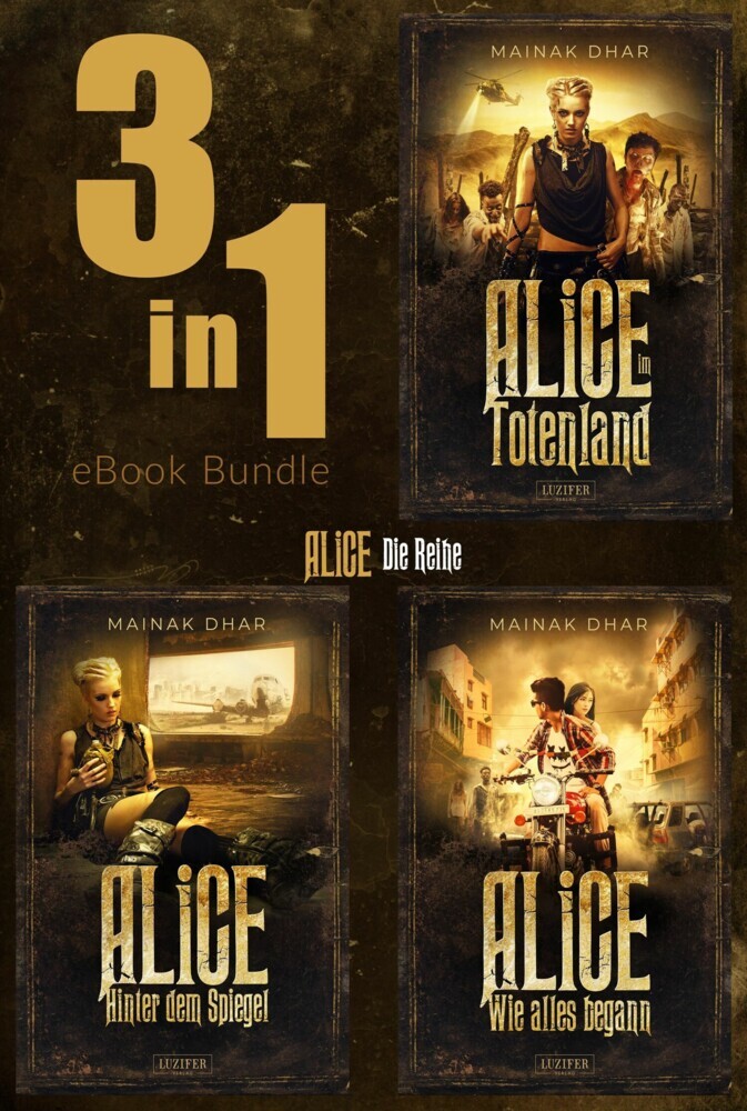 ALICE IM TOTENLAND (Band 1-3) Bundle main product photo