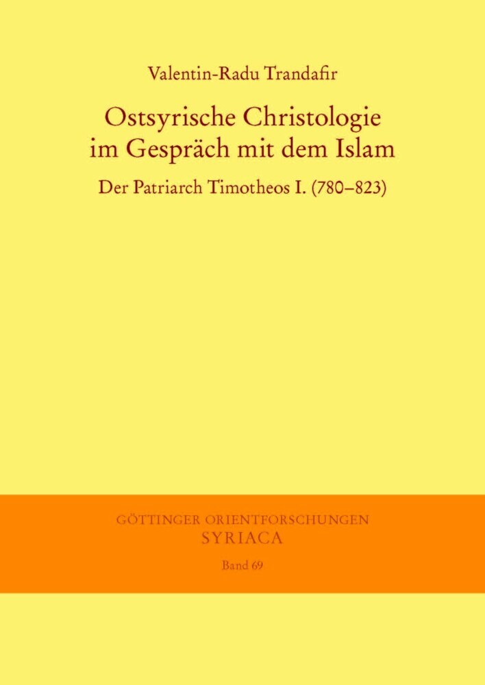 Ostsyrische Christologie im Gespräch mit dem Islam main product photo
