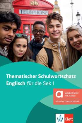 Thematischer Schulwortschatz Englisch, Hybride Ausgabe allango, m. 1 Beilage