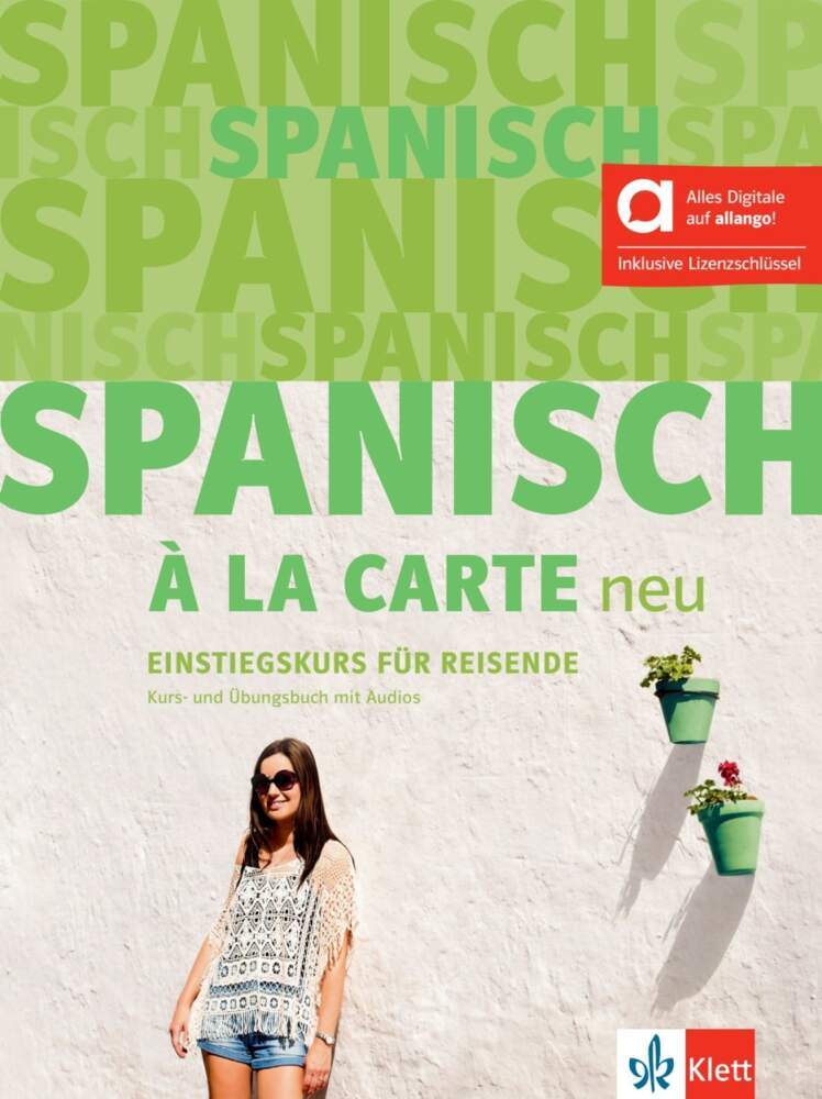 Spanisch à la carte neu A1 - Hybride Ausgabe allango, m. 1 Beilage main product photo
