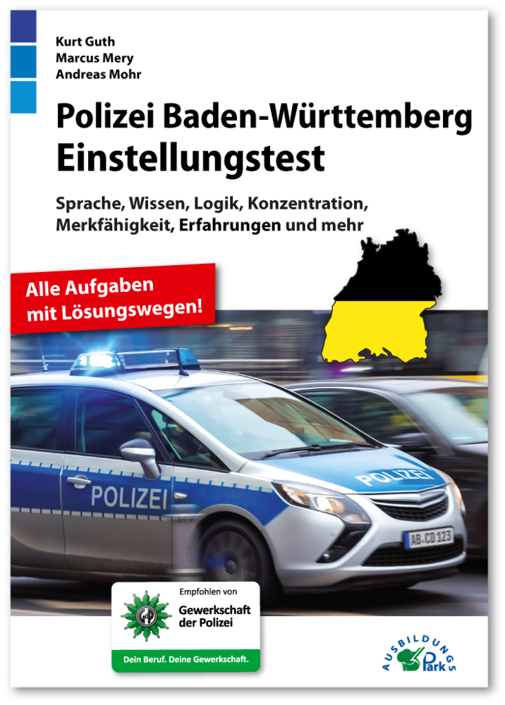 Polizei Baden-Württemberg Einstellungstest main product photo