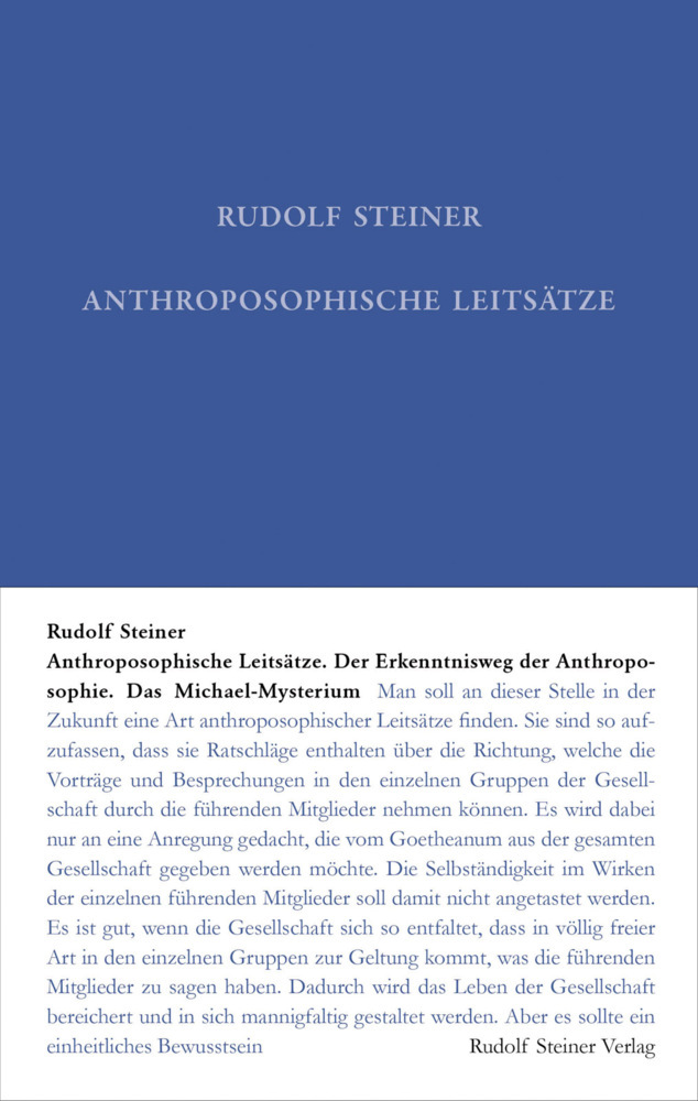 Anthroposophische Leitsätze main product photo