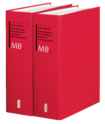 Die Führung der Personenstandsregister in Musterbeispielen
