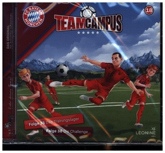 FC Bayern Team Campus (Fußball). Tl.18, 1 Audio-CD main product photo