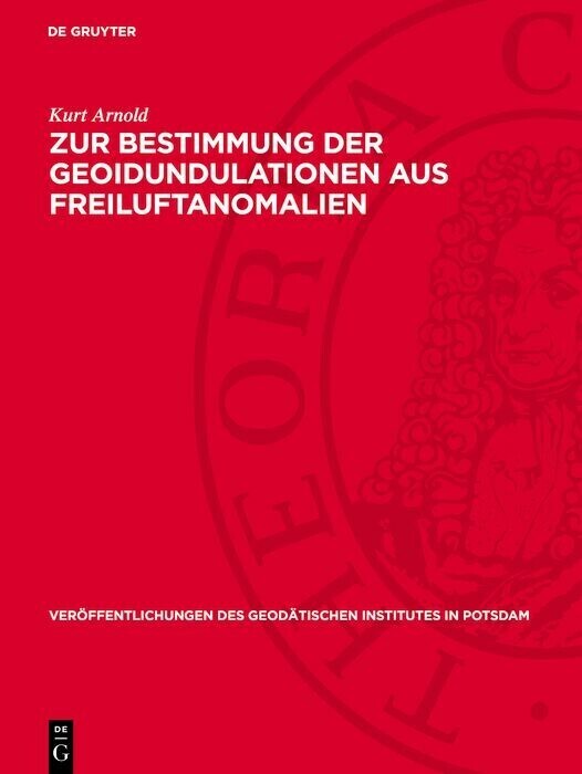 Zur Bestimmung der Geoidundulationen aus Freiluftanomalien main product photo