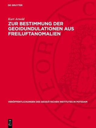 Zur Bestimmung der Geoidundulationen aus Freiluftanomalien